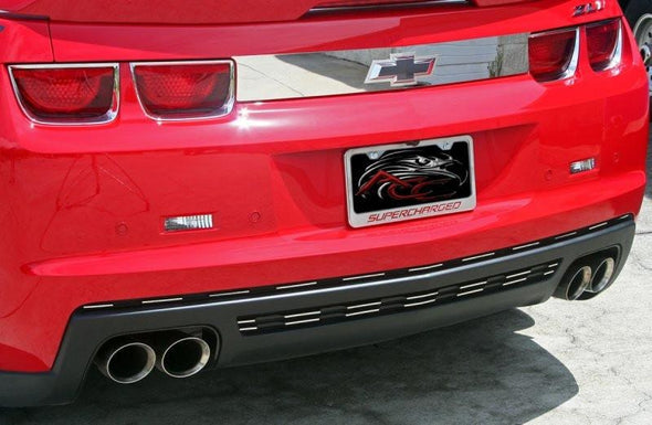 2010-2013 5th Gen Camaro Trunk Lid Plate - Stainless Steel