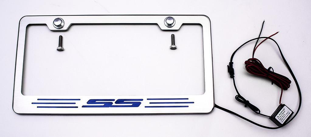 camaro-license-plate-frame-with-ss-lettering