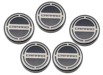 2010-2015 5th Gen Camaro V6/V8 Fluid Cap Cover Set | "Camaro" | 5pc