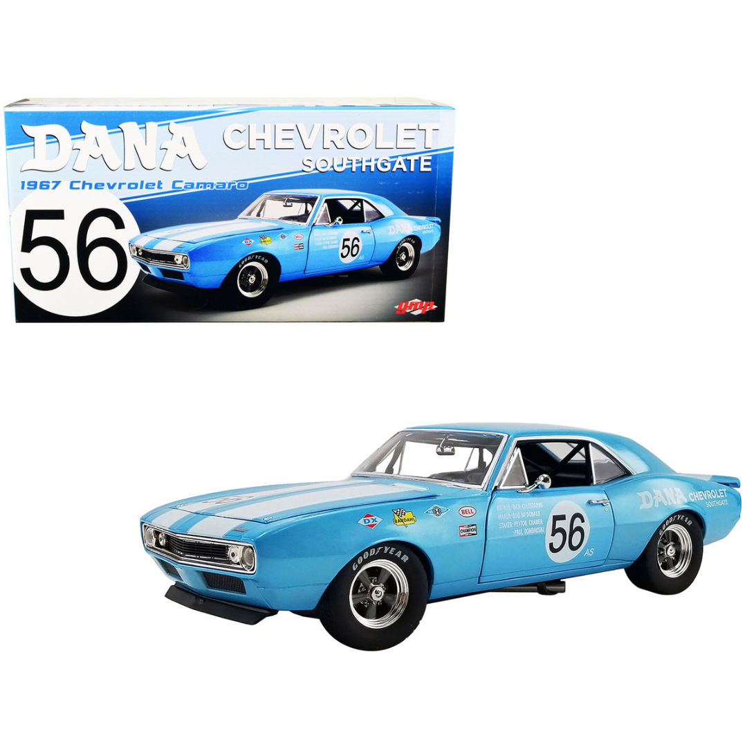 1967-camaro-z-28-trans-am-56-dana-chevrolet-southgate-1-18-diecast-model-car-by-gmp