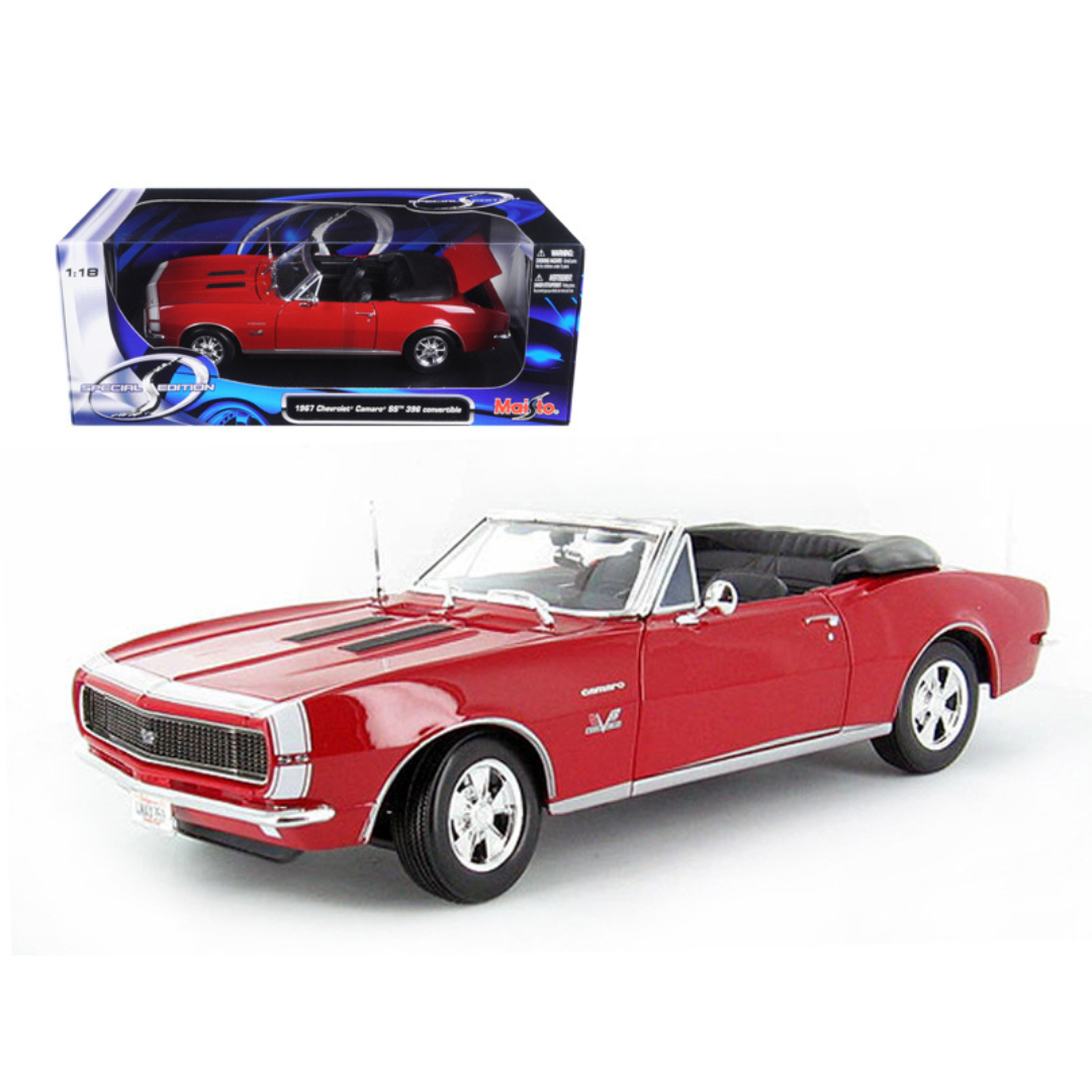 1967-chevrolet-camaro-ss-396-convertible-red-1-18-diecast