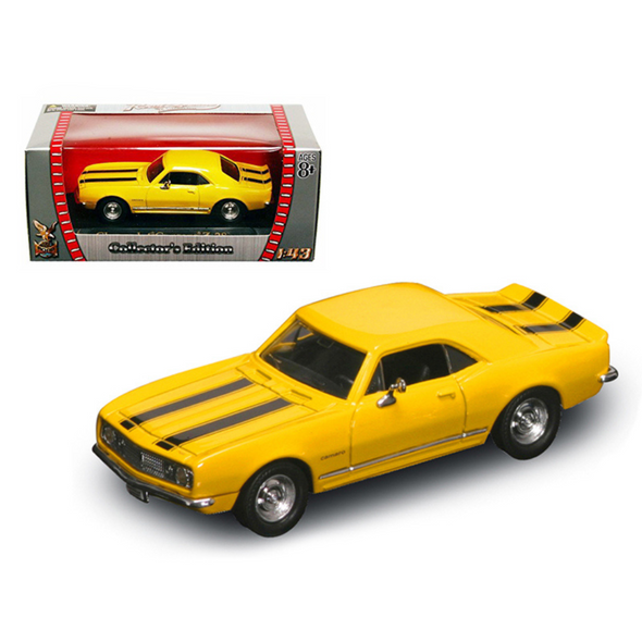 1967 Chevrolet Camaro Z-28 Yellow 1/43 Diecast
