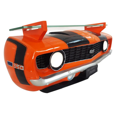 1969 Camaro SS LED Floating Wall Shelf - Orange