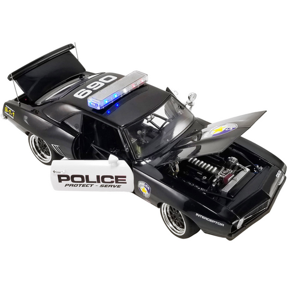 1969 Chevrolet Camaro Street Fighter Police Interceptor Limited Edition 1/18 Diecast Model Car by GMP