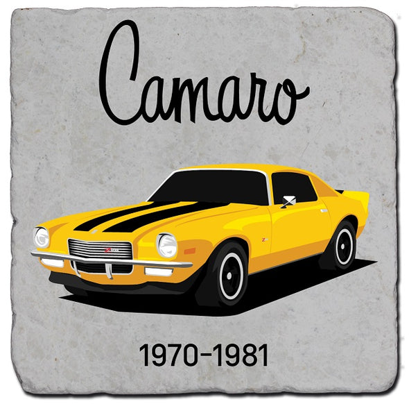 Camaro Generation 1970 Stone Coaster