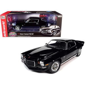 1971-chevrolet-camaro-rs-ss-tuxedo-black-muscle-car-corvette-nationals-mcacn-american-muscle-30th-anniversary-1-18-diecast-model-car-by-autoworld