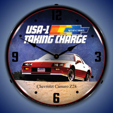 Lighted 1983 Z28 Camaro Clock