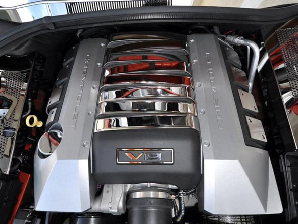 2010-2015-5th-gen-camaro-ss-engine-shroud-dice-trim-kit-brushed-stainless-steel
