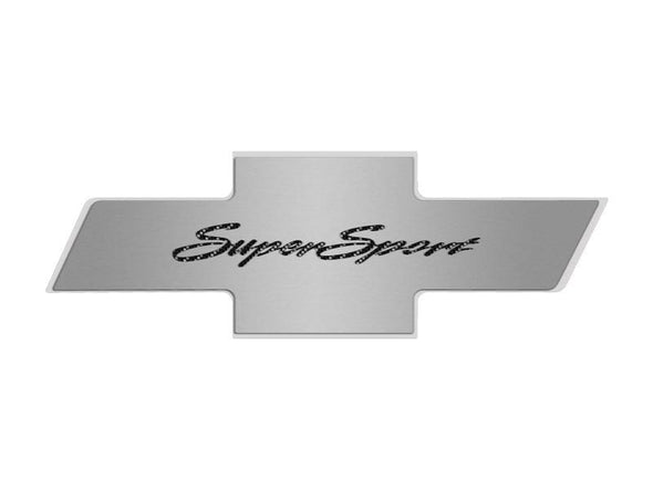 2010-2015 5th Gen Camaro SS Hood Badge "Super Sport" for Factory Hood Pad