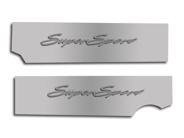 2010-2015 5th Gen Camaro SS Super Sport Fuel Rail Cover Trim - Polished Stainless Steel