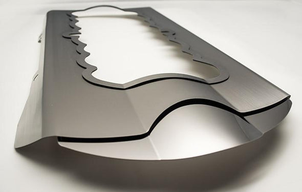 2010-2015 5th Gen. Camaro SS Plenum Cover - Brushed and Polished Stainless Steel