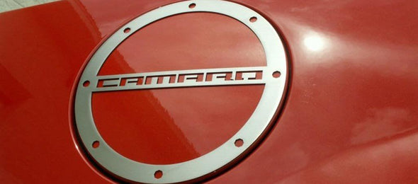 2010-2018 Camaro Gas Cap Cover | "CAMARO" Lettering