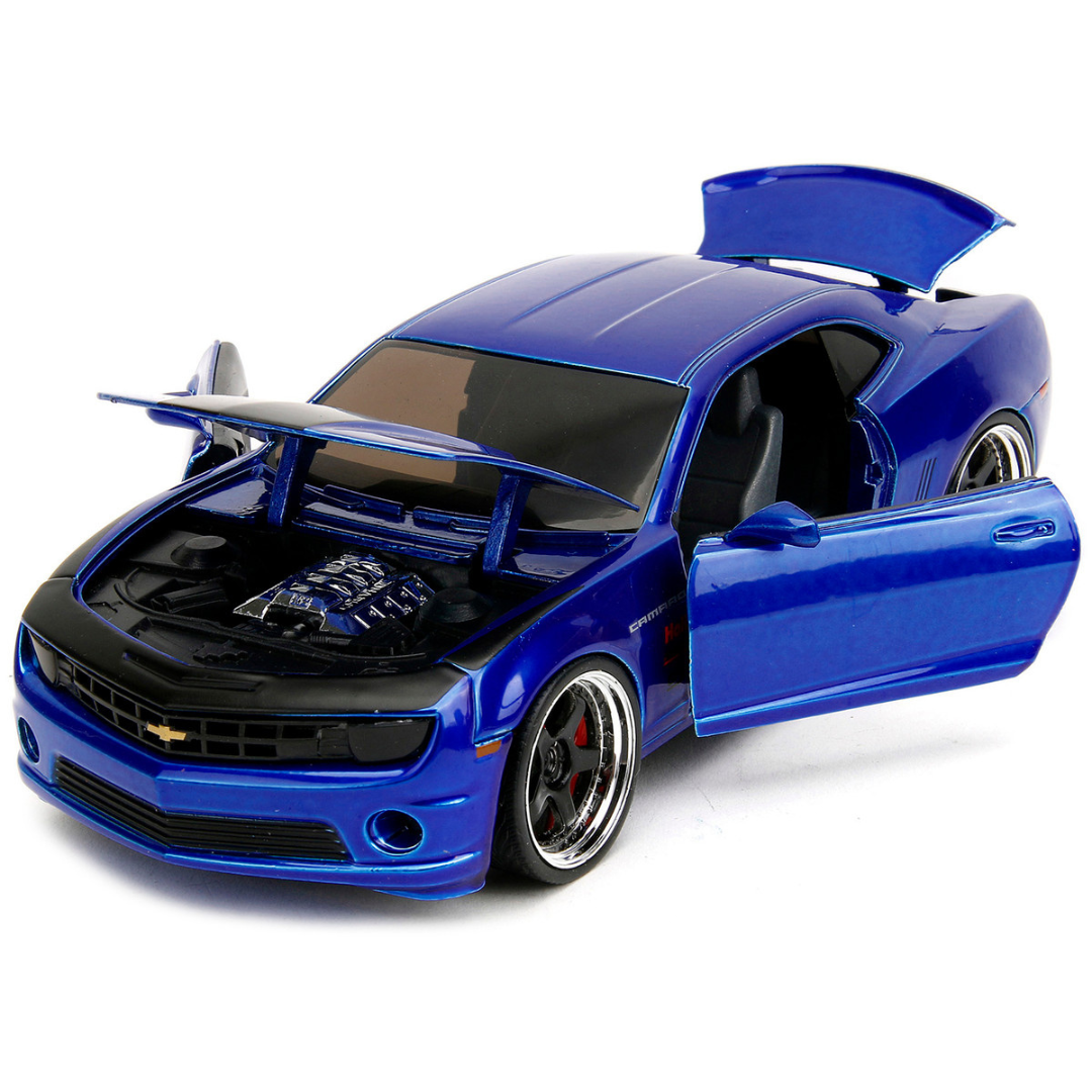 2010-5th-generation-camaro-candy-blue-bigtime-muscle-1-24-diecast-model-car-by-jada