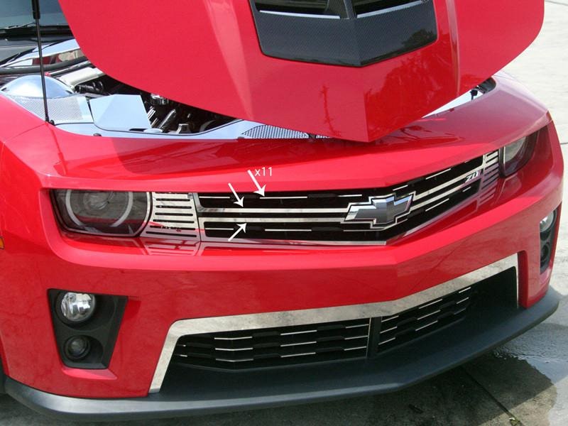 2012-2013-5th-gen-camaro-zl1-front-upper-grill-trim-kit-polished-stainless-steel