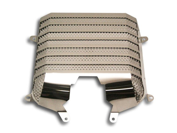 2012-2015 5th Gen Camaro ZL1 LSA Supercharger Plenum Cover - Perforated Polished Stainless Steel