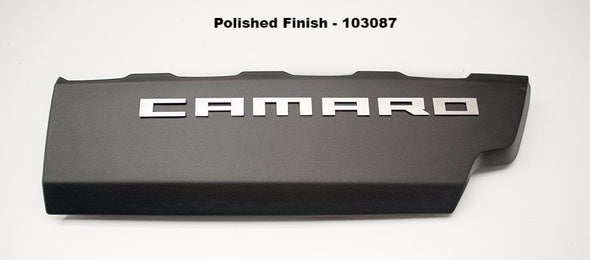 2016-2024 6th Gen Camaro V8 SS Fuel Rail Cover Letters | Brushed / Polished Stainless Steel