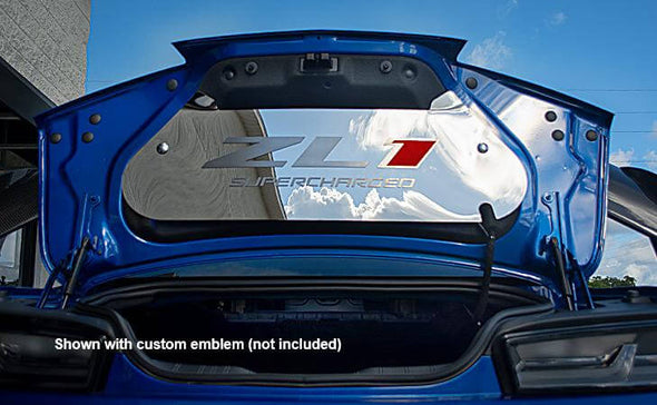 2016-2024 Gen 6 Camaro Trunk Lid Panel - Stainless Steel