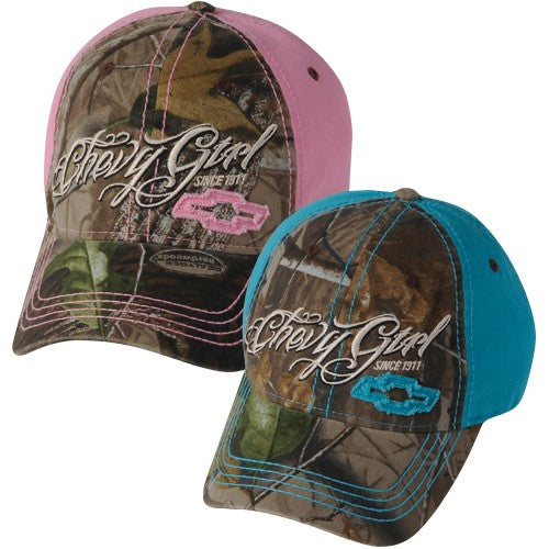 Chevy Girl Camo Cap