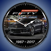 lighted-2017-camaro-50th-clock