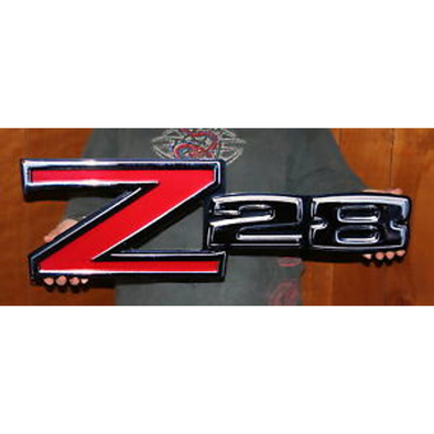 2nd Generation Camaro Z/28 Emblem Steel Sign (1970-1974)