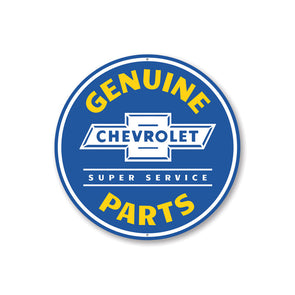 Chevrolet Genuine Parts - Aluminum Sign