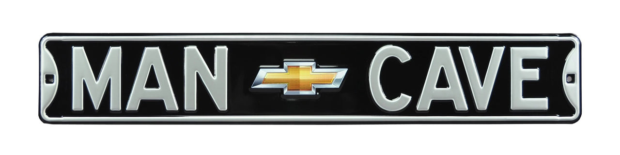 chevy-gold-bowtie-man-cave-black-steel-street-sign