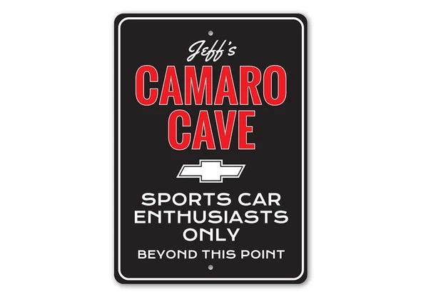 camaro-man-cave-aluminum-sign