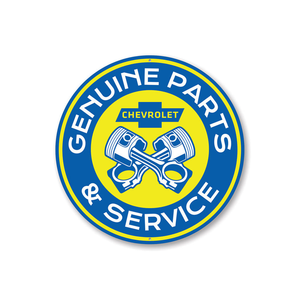 chevy-genuine-parts-service-aluminum-sign