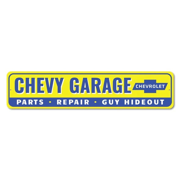 chevy-garage-sign-aluminum-sign