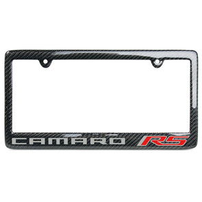 camaro-rs-logos-carbon-fiber-license-plate-frame