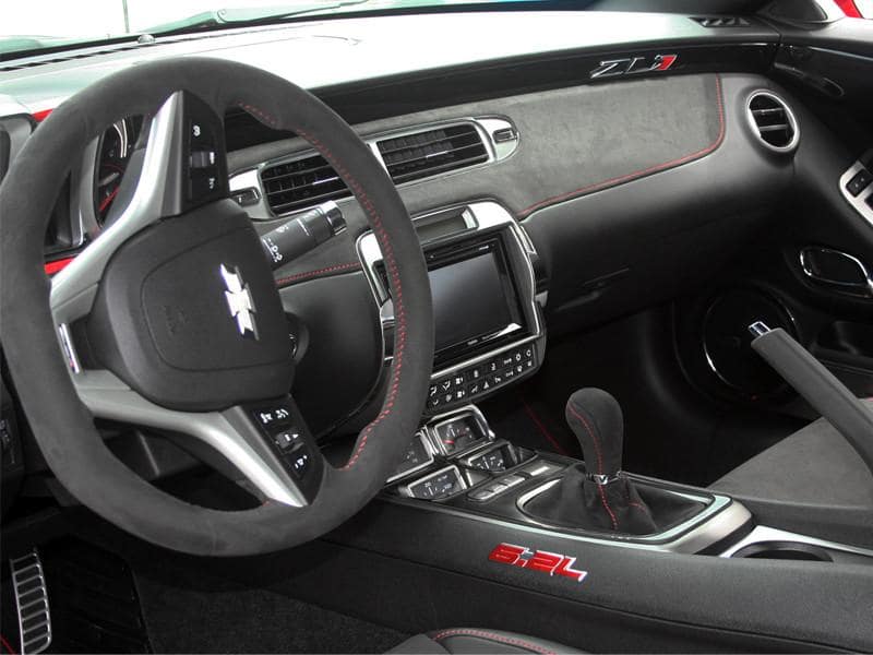 5th-gen-camaro-aftermarket-radio-trim-plate-brushed-stainless-steel-w-polished-bezel