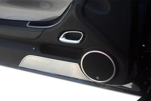 5th-gen-camaro-door-panel-kick-plates-2pc-plain-brushed-stainless-steel-2010-2015