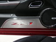 5th-gen-camaro-door-panel-kick-plates-zl1-2pc-brushed-stainless-steel