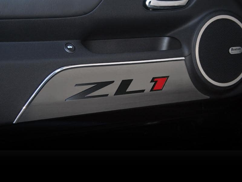 5th-gen-camaro-door-panel-kick-plates-zl1-2pc-brushed-stainless-steel