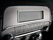 5th-gen-camaro-factory-radio-trim-plate-brushed-stainless-steel-w-polished-bezel