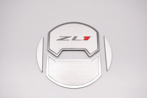 5th Gen Camaro Round A/C Vent Covers "ZL1" - 8Pc Brushed Stainless Steel