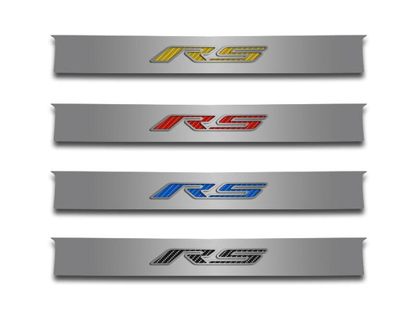 5th Gen Camaro Trunk Lid Plate "RS" - Stainless Steel 2010-2013