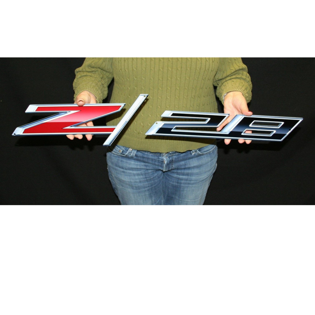5th Generation Camaro Z/28 Emblem Steel Sign | Camaro Store Online