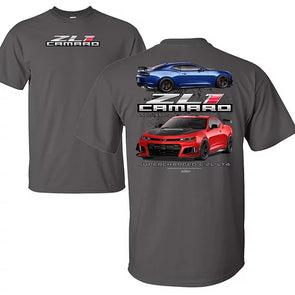 6th Generation Camaro ZL1 Supercharged Charcoal T-Shirt