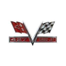 Camaro 427 Fender Emblem, 1967 Metal Sign