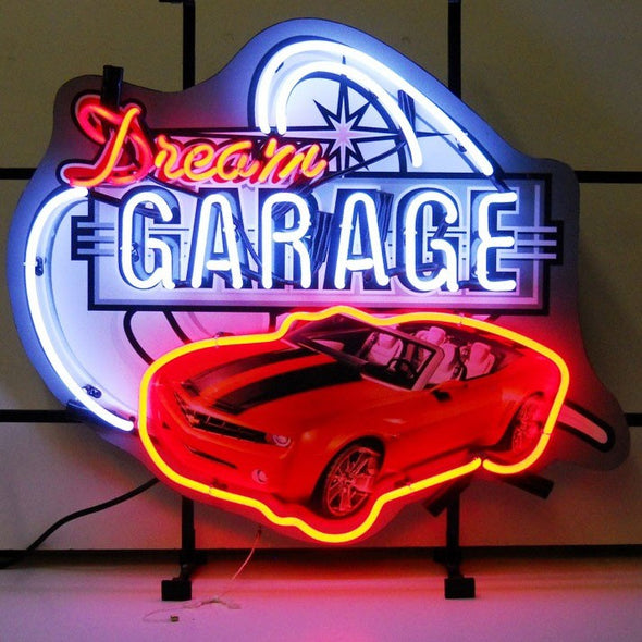 Dream Garage GM Camaro Neon Sign (Chevy)