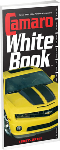 1967-2011 Chevrolet Camaro White Book