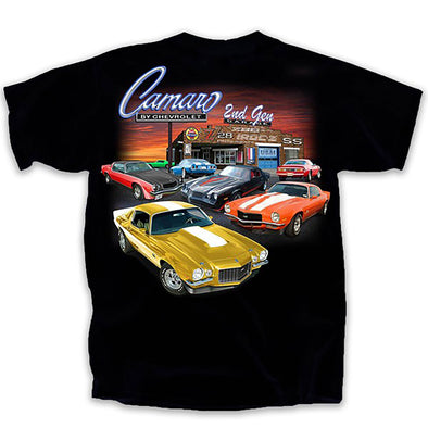 1970-1981 Chevrolet Camaro T-Shirt - Second Gen Garage