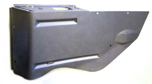 1968-1969 Chevrolet Camaro Convertible Rear Lower Arm Rest Panel - RH