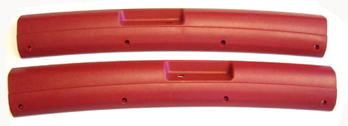 1978-1981 Chevrolet Camaro T-Top Rail Trim Covers - Red - CA