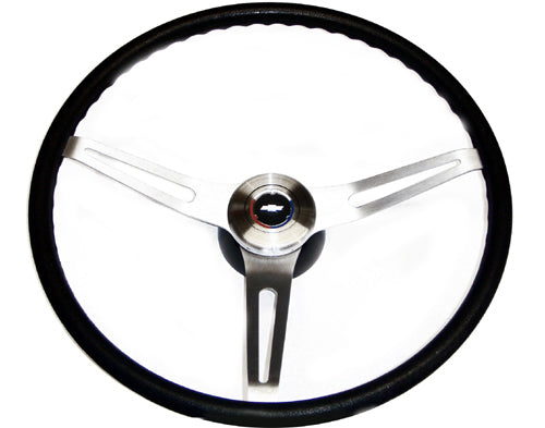 1969-1972 Chevrolet Camaro 15" Cushion Grip Steering Wheel Kit - CA