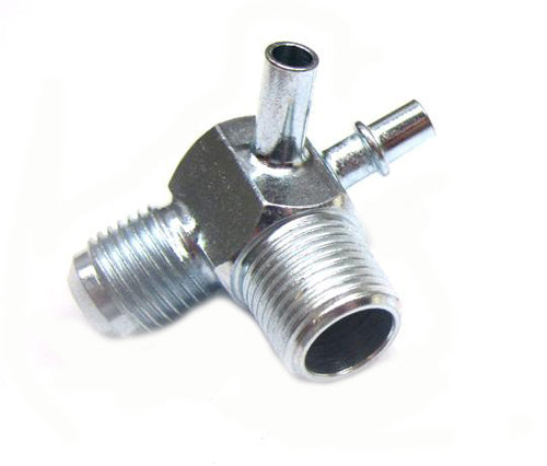 1967-1972 Chevrolet Camaro Fitting - 1 Threaded/2 Vacuum Ports