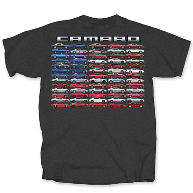 1967-2022 Chevrolet Camaro T-Shirt Flag Gray