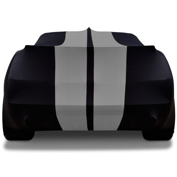 Camaro Ultraguard Stretch Car Cover with Gray Stripes
