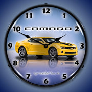 lighted-camaro-g5-rally-yellow-clock